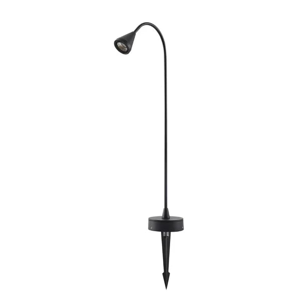 Luminária LED de Jardim WEDI 5W 3000K 400lm IP66 Bivolt Estaca em Alumínio Preto – Nordecor