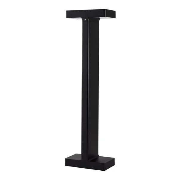 Poste Balizador LED Elon Externo 60cm 10W 3000K Bivolt IP66 em Alumínio Preto – Nordecor