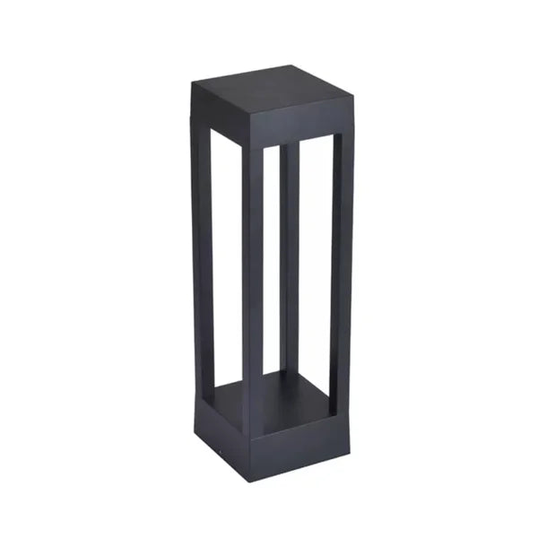 Luminária Led p/ Jardim Zean IP66 40CM 10W 3000K - Preto