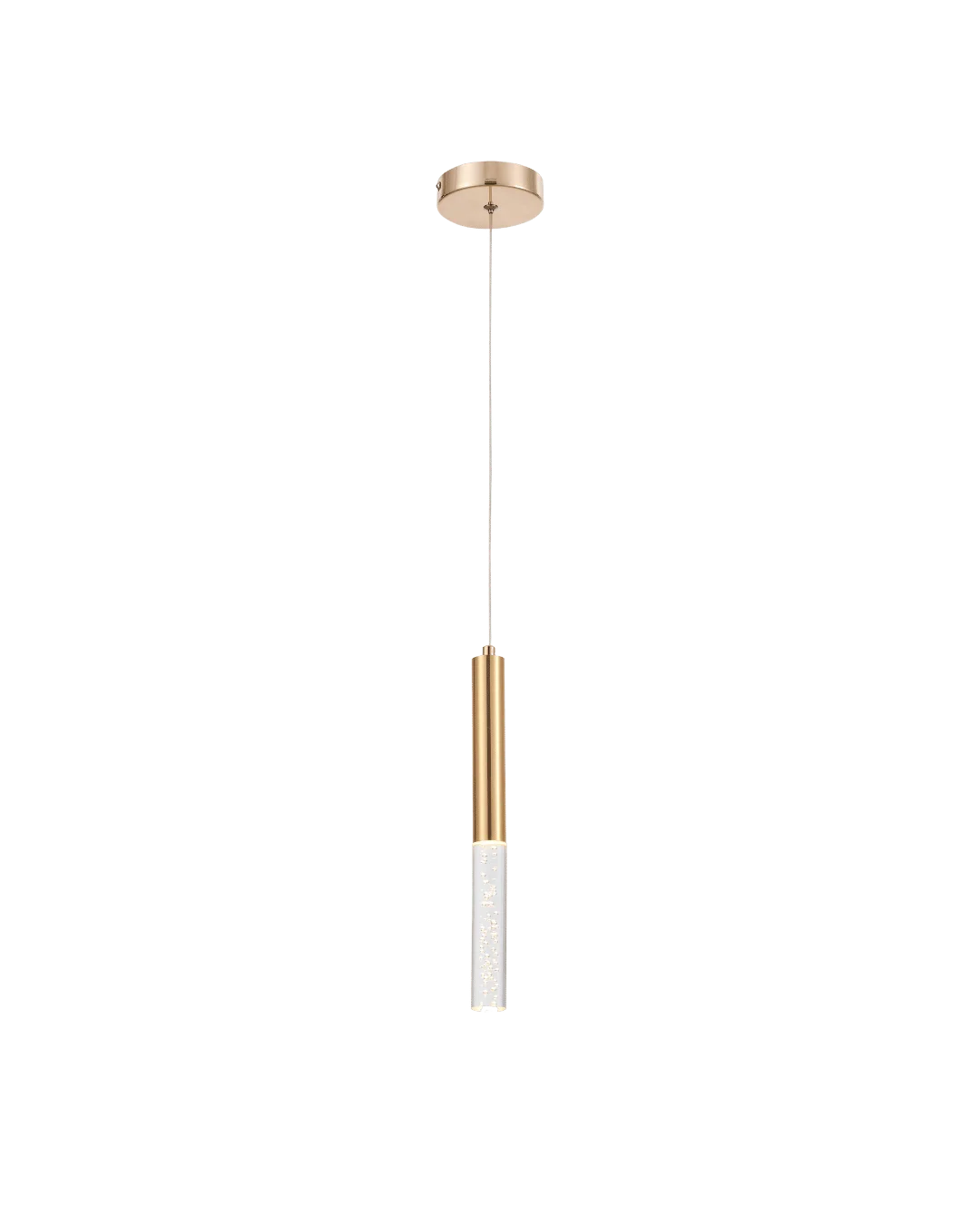 Pendente Led Crateris 3w - Dourado