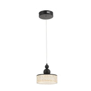 Pendente Led Kiwo 15W - Preto