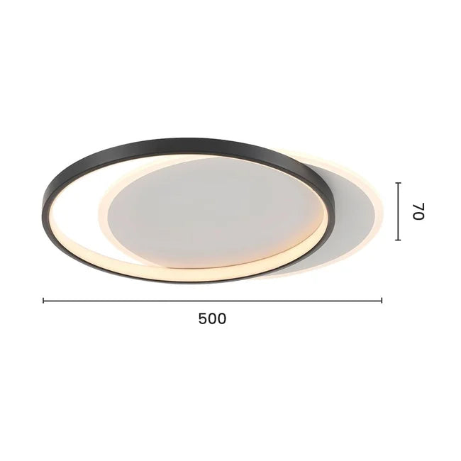 Plafon led Wexo 47W - Preto