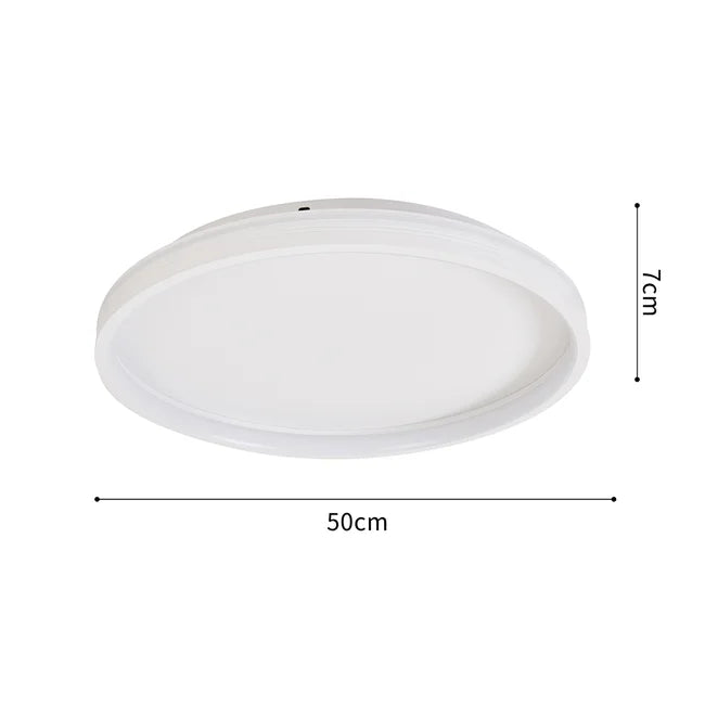 Plafon led Glyn- 50CM 48W 3K/4K/6,5K Branco