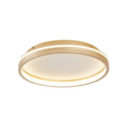 Plafon led Glyn 40cm - 32W 3K/4K/6.5K - Dourado