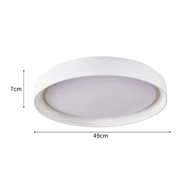 Plafon led Zyra 49CM 33W 2394lm - 3/4K/6.5K Branco