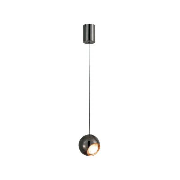 Pendente led Revati 7W - Preto brilho